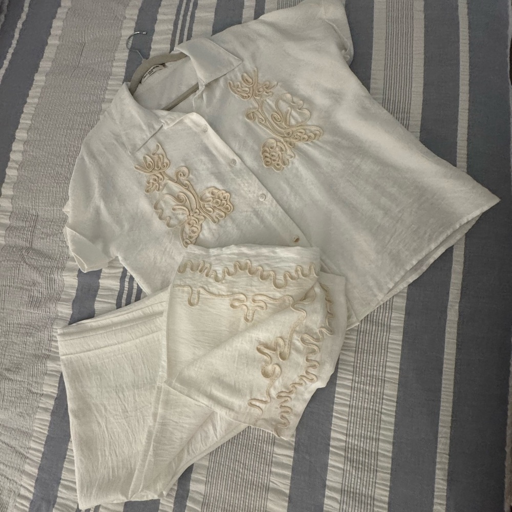 Top and pant set